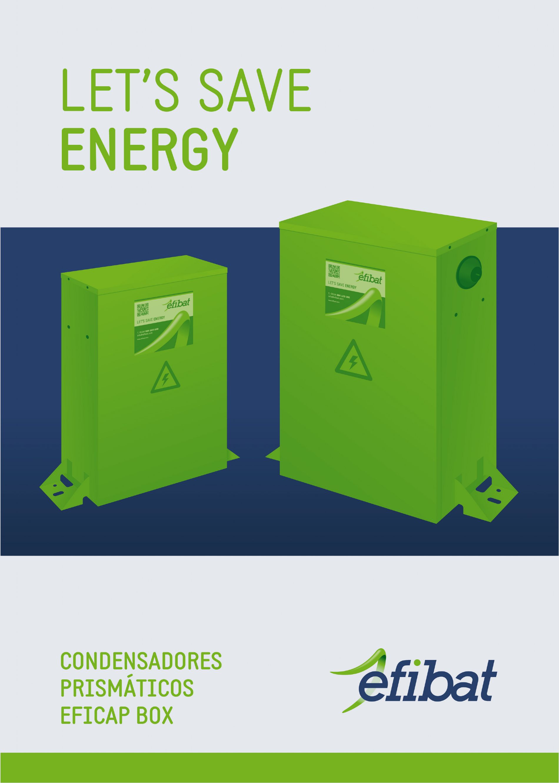 Condensadores Prismticos: EFICAP BOX