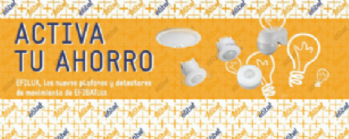 Plafones y detectores de Efibatlux