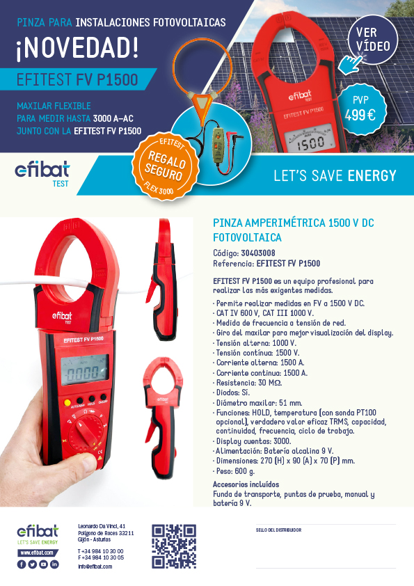 EFITEST P1500 + FLEX 3000